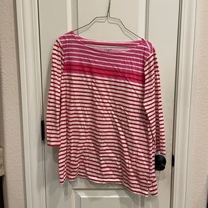 Pink loft top